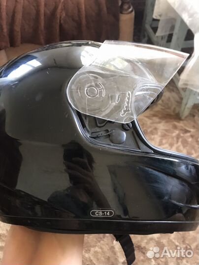 Шлем для спортбайка спортивный шлем