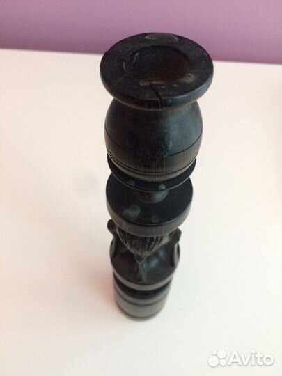 Подсвечник из чёрного дерева, Масаи (1982г)