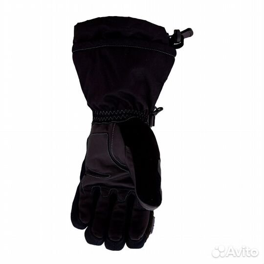 Перчатки женские FXR Fusion с утеплителем Black/Ra