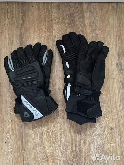 Мотоперчатки bmw goretex и мотоперчатки Revit H2o