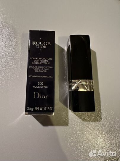 Помада dior rouge 300 nude style velvet
