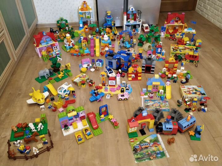 Лего дупло много наборов