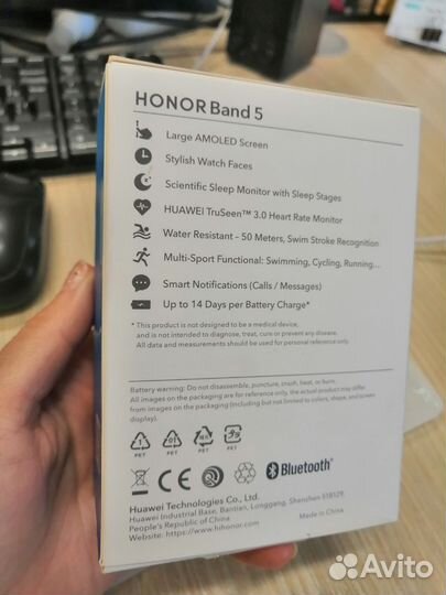 Smart часы Honor band 5