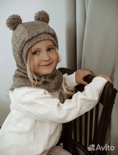 Шапка балаклава детская