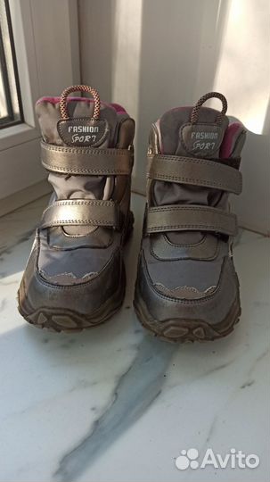 Ботинки зимние для девочки 32