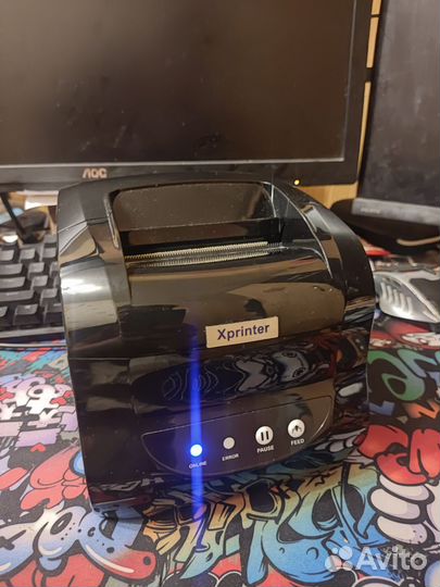Термопринтер xprinter xp 365b