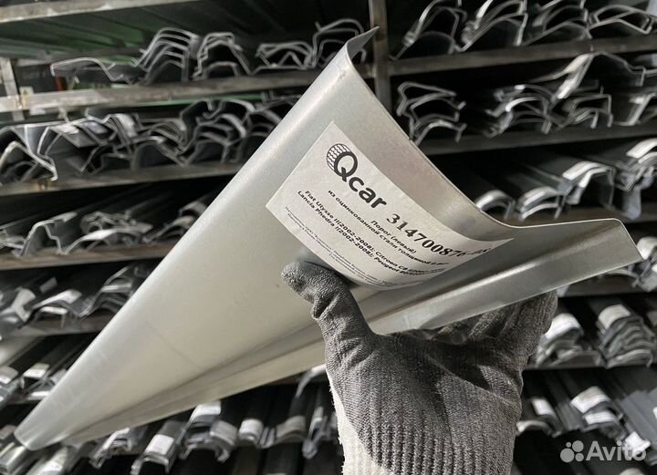 Порог левый Citroen C8 2002-2008 (0,8мм)