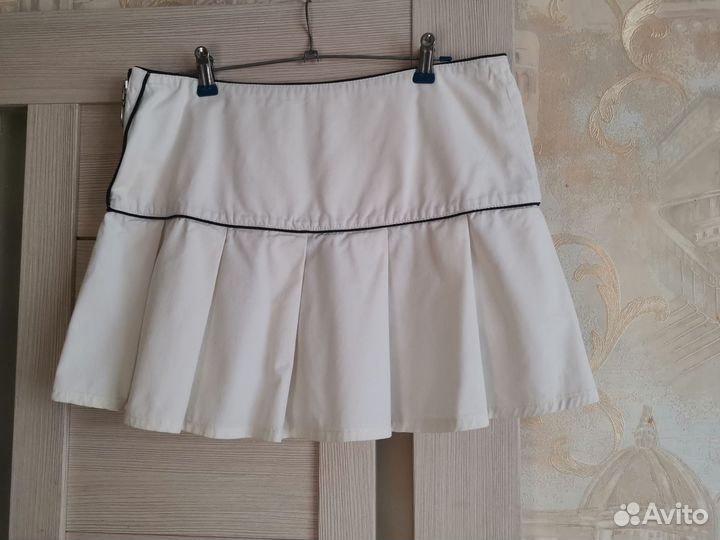 Мини-юбка в складку