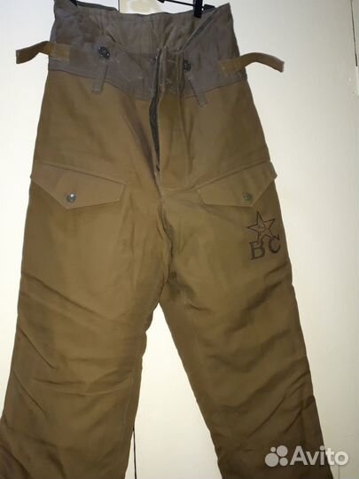 Штаны танковые брюки СССР зимние афганка