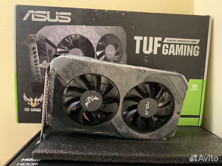 Видеокарта Asus Tuf Gaming 1660 super OC 6GB