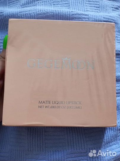 Набор матовых помад для губ 6 шт