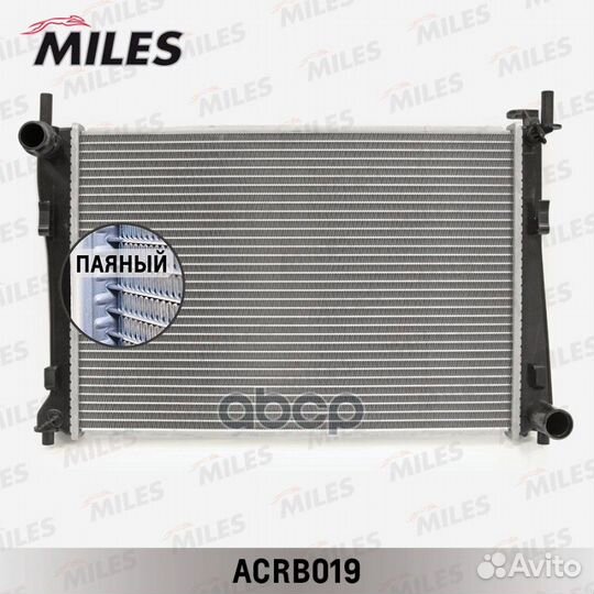 Радиатор (паяный) ford fiesta/fusion 1.25-1.6 M