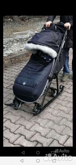 Коляска санки