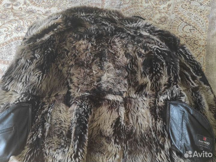 Натуральная дубленка размер 48-50