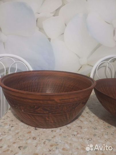 Универсальная посуда из красной крымской глины