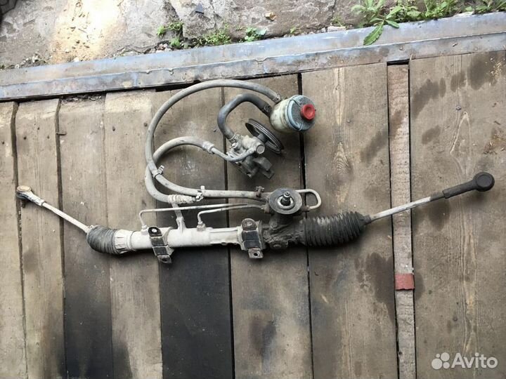 Рулевая рейка насос гур honda logo