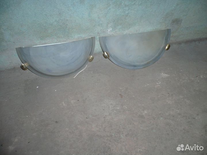 Комплект люстра и бра