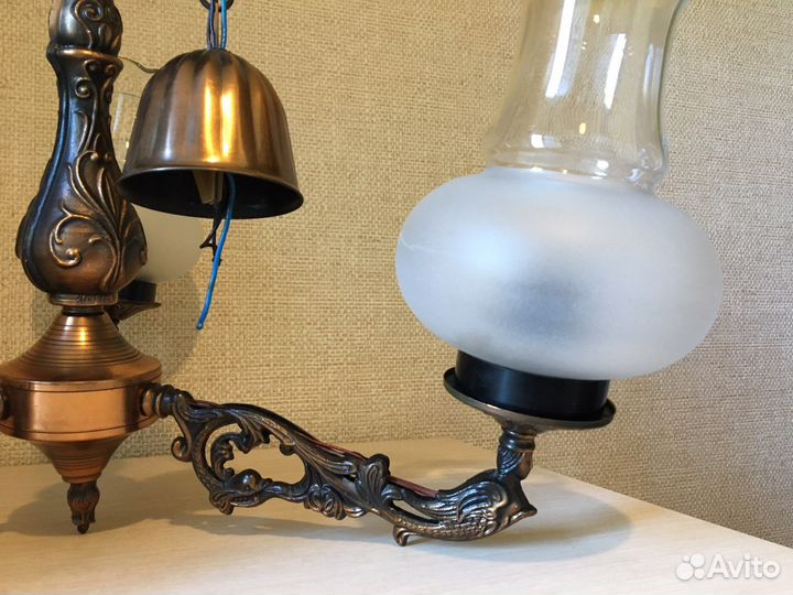 Люстра 3-х рожковая СССР