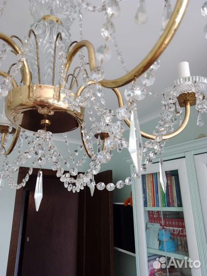 Люстра хрустальная