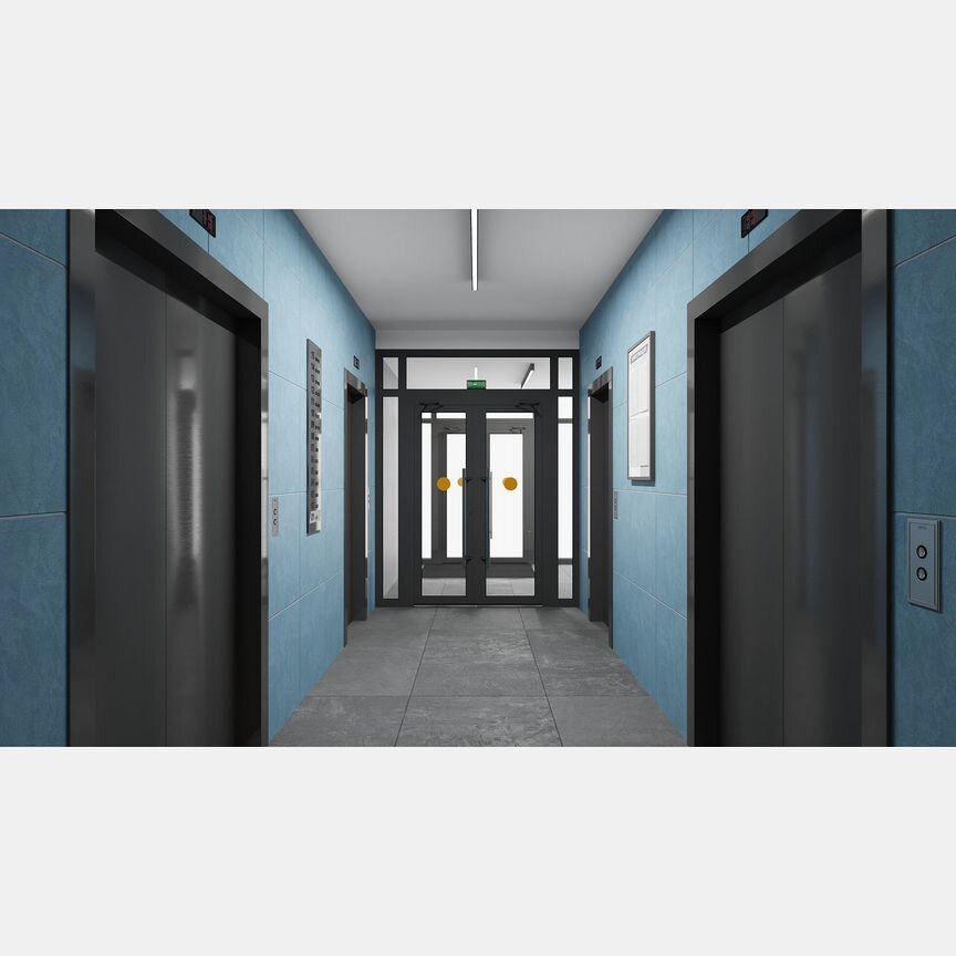 2-к. квартира, 45,6 м², 10/21 эт.