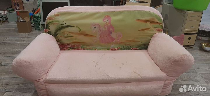 Детский мягкий диванчик