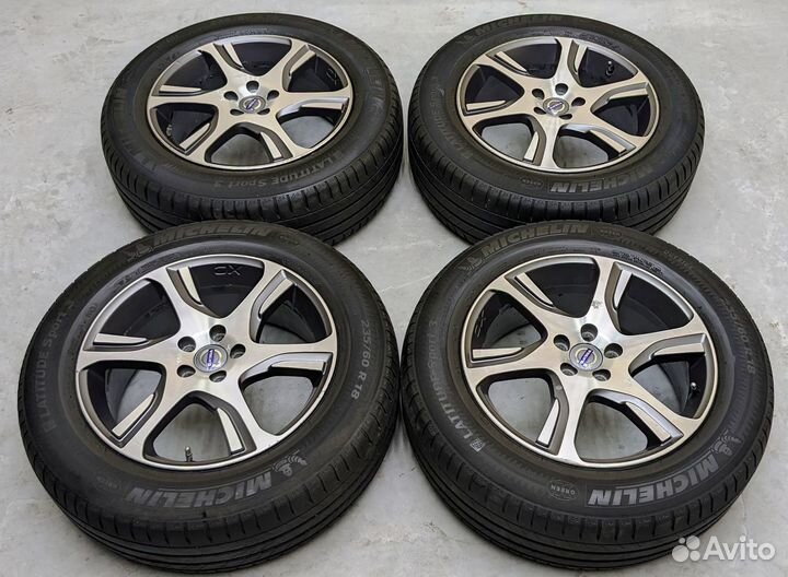 Летние колёса в сборе R-18 на Volvo XC-60 оригинал