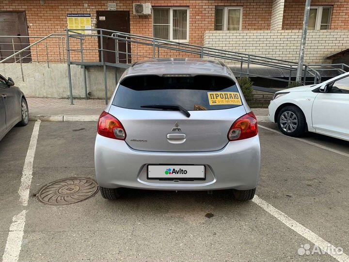 Mitsubishi Mirage 1.0 CVT, 2014, 51 000 км