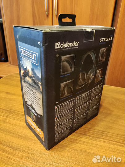 Гарнитура игровая Defender Stellar Pro