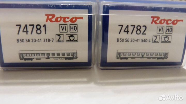 Вагоны roco
