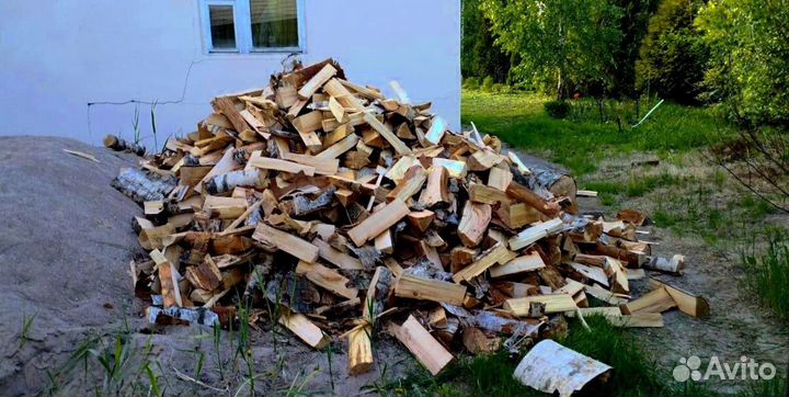 Дрова сухие колотые с доставкой