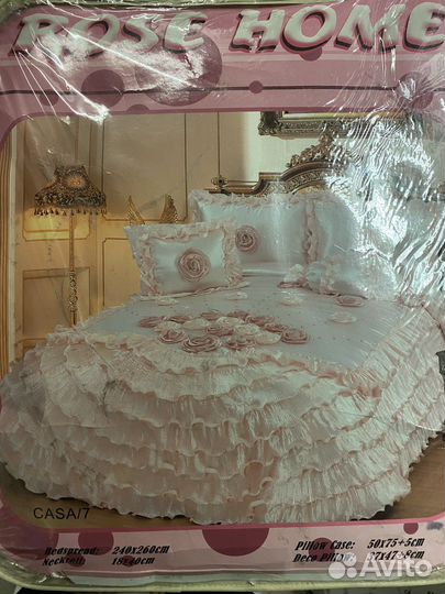 Покрывало на кровать евро