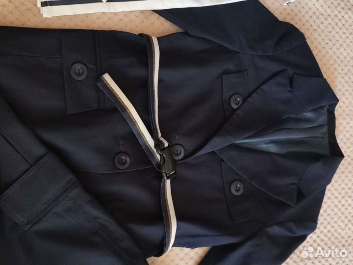 Костюм школьный для девочек с брюками Карго