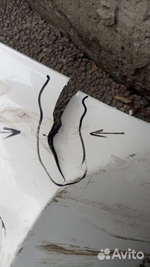 Бампер передний Лексус RX300 12-15 рестайл