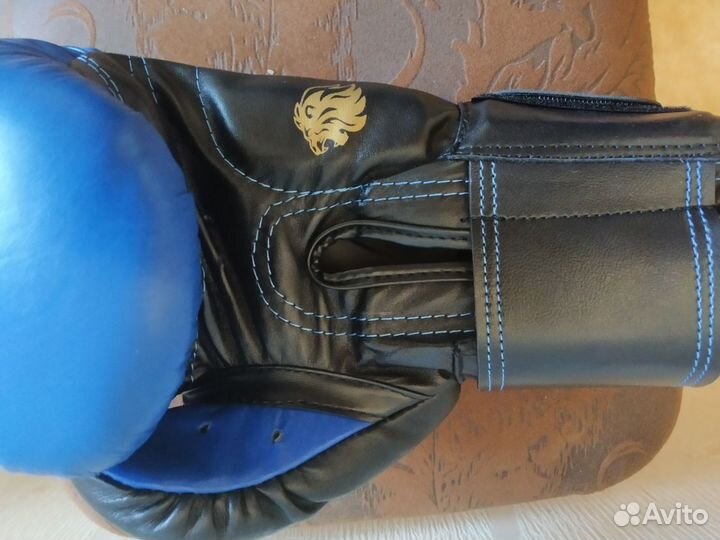 Перчатки боксерские кожаные