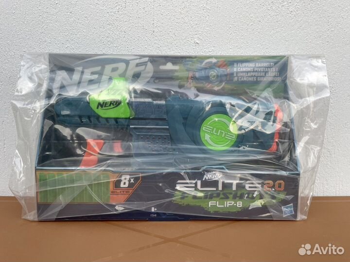 Nerf Elite 2.0 Flipshots Flip-8 новый