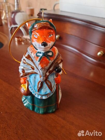Фарфоровые елочные игрушки