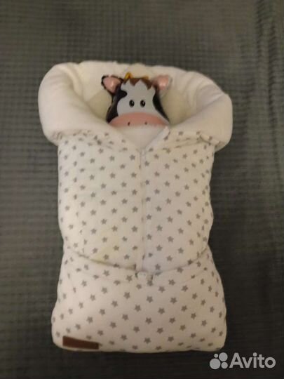 Конверт одеяло на выписку зима