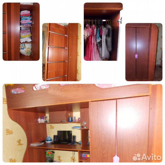 Уголок школьника с кроватью