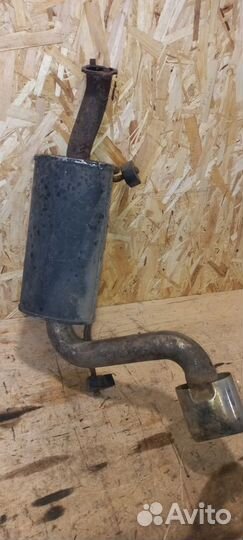 Глушитель задний правый Captiva C140