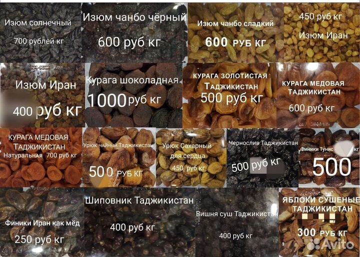 Орехи И сухофрукты