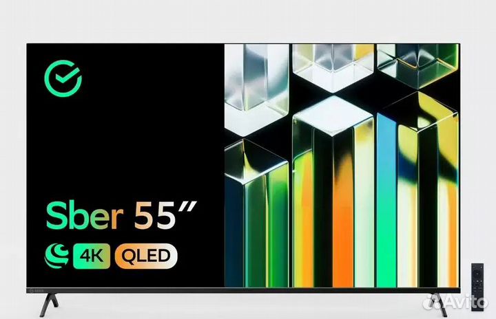 Телевизор Sber 55 qled