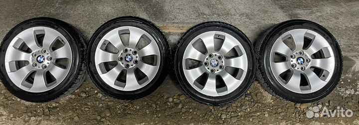 Диски BMW r17 с зимней резиной