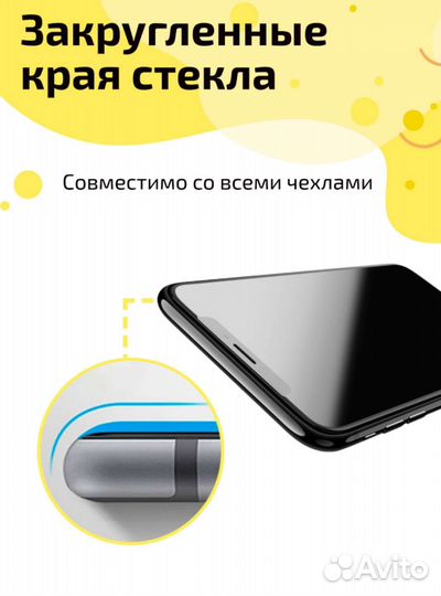Защитное стекло для iPhone 13ProMax /14Plus