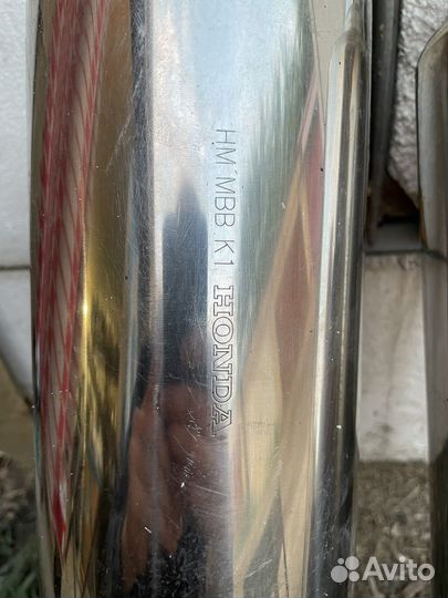 Глушитель левый Honda VTR1000f