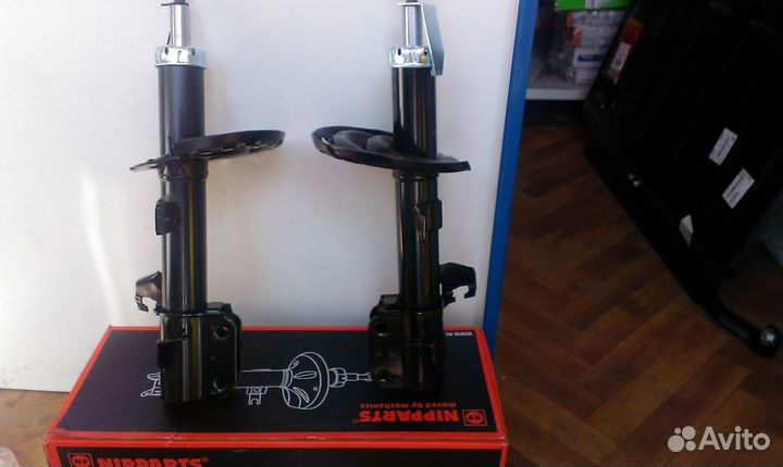 Амортизаторы передние комплект nissan note