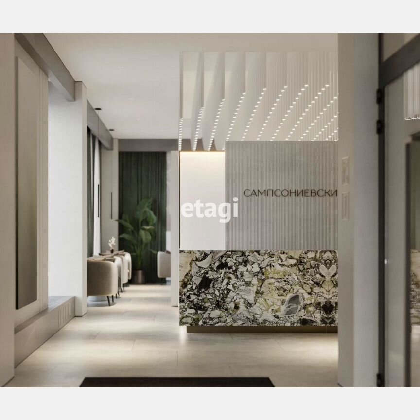 3-к. квартира, 93,2 м², 7/10 эт.