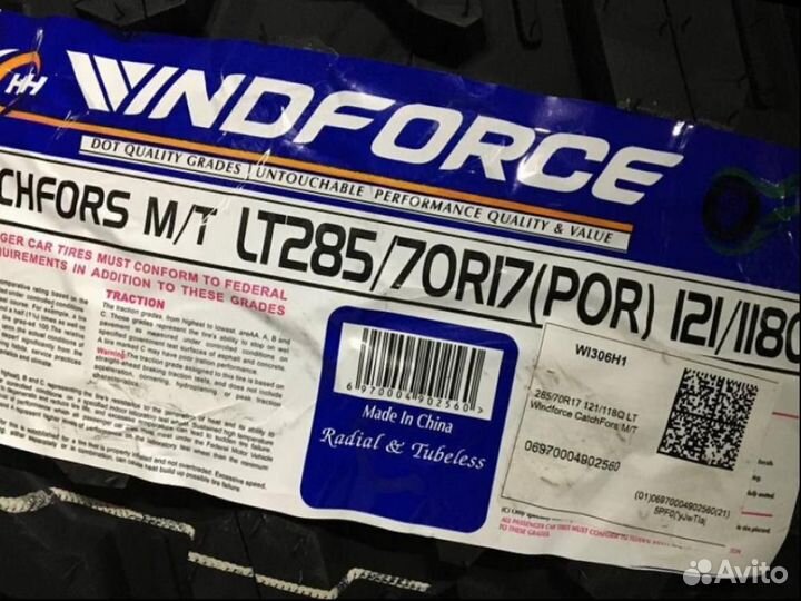 Windforce Catchfors M/T 285/70 R17 121Q
