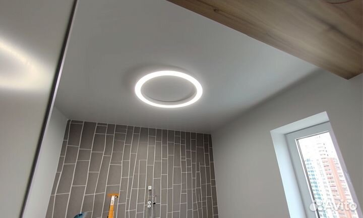 Натяжные потолки под ключ