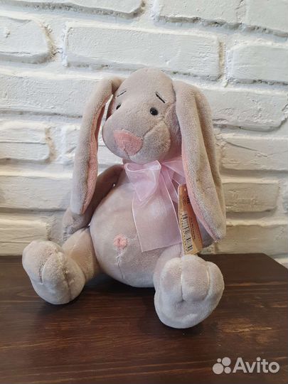 Плюшевый заяц кролик мягкая игрушка