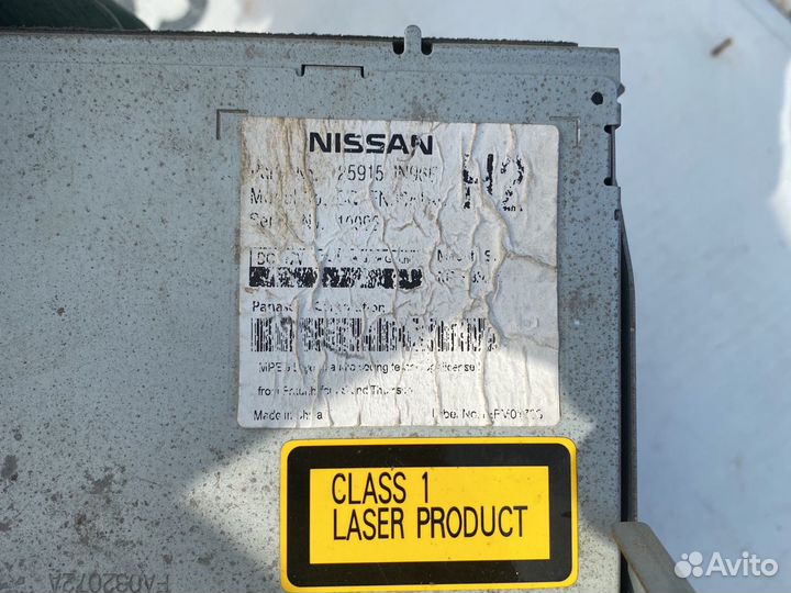 Nissan Teana j32 магнитола